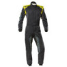 TECHNICA HYBRID RACING SUIT FIA 8856-2018 BLACK / FLUO YELLOW SIZE 46
