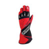 OMP KART GLOVES KS-2R RED/BLACK SIZE XS