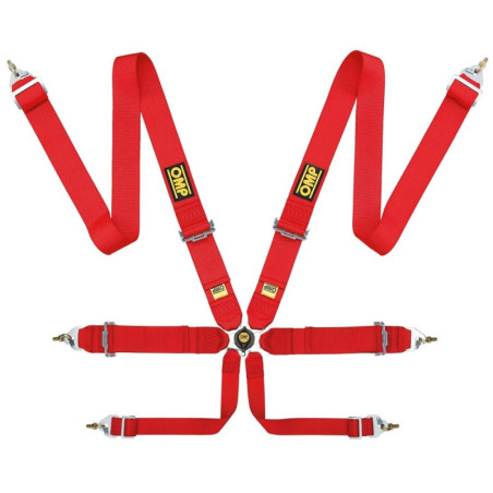 ARNES SEGURIDAD FIRST 3 ROJO PULL UP FIA 8853-2016