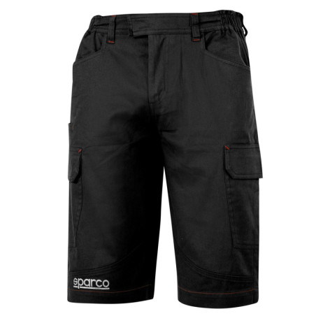 PANTALON BERMUDA CARGO TALLA S NEGRO