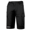 PANTALON BERMUDA CARGO TALLA S NEGRO