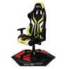 ALFOMBRA PARA SILLA GAIMING 110X97.5MM NEGRO/ROJO