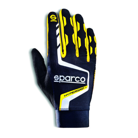 GUANTES HYPERGRIP+ GAMING TALLA 12 NEGRO/AMARILLO