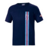 CAMISETA BIG STRIPES MARTINI-R TALLA M AZUL