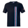 CAMISETA BIG STRIPES MARTINI-R TALLA XS NEGRO