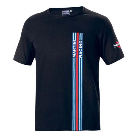 CAMISETA BIG STRIPES MARTINI-R TALLA M NEGRO