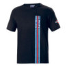 CAMISETA BIG STRIPES MARTINI-R TALLA M NEGRO