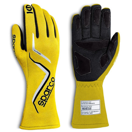 GUANTES LAND 2022 TALLA 04 AMARILLO