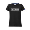 CAMISETA LADY FRAME TALLA S NEGRO