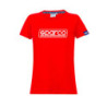 LADY FRAME T-SHIRT SIZE S RED
