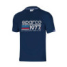 1977 T-SHIRT SIZE XL BLUE