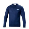 SPARCO ROUND NECK WOOL SWEATSHIRT SIZE M BLUE