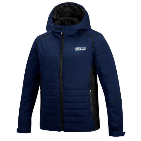 CHAQUETA CORTAVIENTOS SPARCO TALLA S AZUL/NEGRO