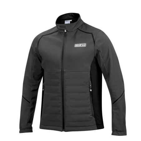 SOFTSHELL JACKET SIZE XXL GREY/BLACK