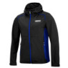 CHAQUETA CORTAVIENTOS TALLA XL NEGRO/AZUL