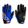 GUANTES SPARCO MECA 3 TALLA S AZUL/NARANJA