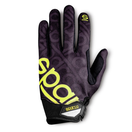 Gloves Sparco Meca 3 size 11 (L) black/yellow | OCC Sport