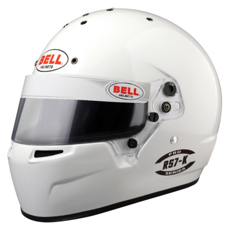 BELL RS7-K WHITE HELMET SIZE S (57-58) K2020
