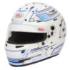 CASCO BELL RS7-K STAMINA BLANCO/AZUL TALLA XL(61-61 +) K2020