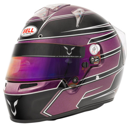 BELL KC7-CMR LEWIS HAMILTON KARTING HELMET BLACK/PURPLE SIZE 55 CMR2016