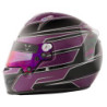 BELL KC7-CMR LEWIS HAMILTON KARTING HELMET BLACK/PURPLE SIZE 55 CMR2016