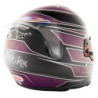 BELL KC7-CMR LEWIS HAMILTON KARTING HELMET BLACK/PURPLE SIZE 55 CMR2016