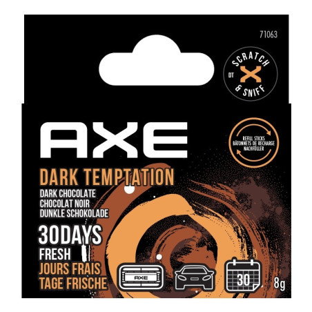 2 RECAMBIOS AMBIENTADOR AXE DARK TEMPTATI