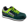 ZAPATILLAS SPARCO GYMKHANA SEB TALLA 41 VERDE/AMARILLO S1P SRC