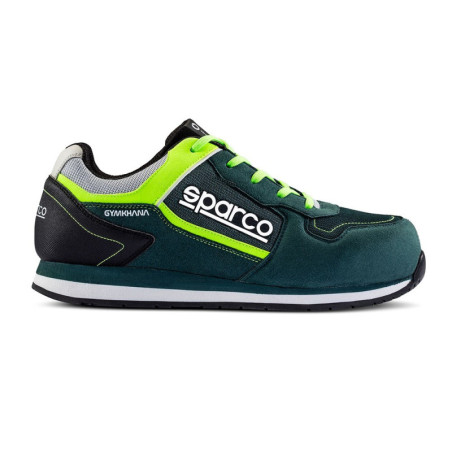 ZAPATILLAS SPARCO GYMKHANA SEB TALLA 42 VERDE/AMARILLO S1P SRC