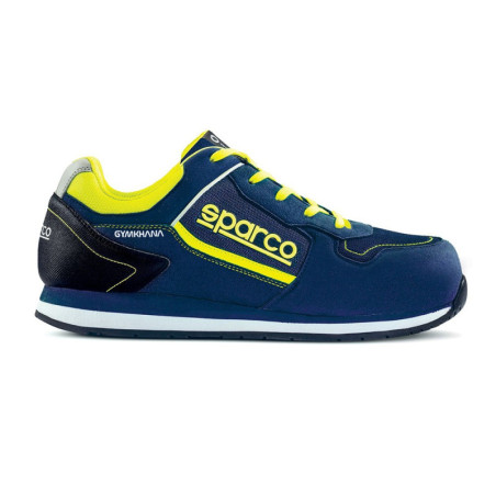 ZAPATILLAS SPARCO GYMKHANA DANI TALLA 45 AZUL MARINO/AMARILLO S1P SRC