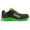 ZAPATILLAS SPARCO PRACTICE KEKE TALLA 36 NEGRO/VERDE S1P SRC