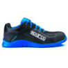 SPARCO PRACTICE NELSON SNEAKERS SIZE 38 BLACK/BLUE S1P SRC