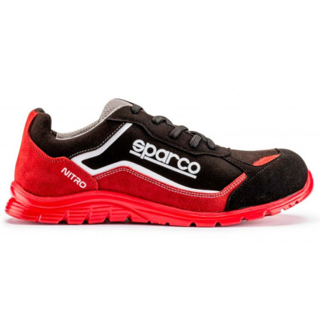 ZAPATILLAS SPARCO NITRO MARCUS TALLA 36 ROJA/NEGRA S3 SRC