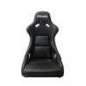 RECARO SEAT (TUV) POLE POSITION- ARTIFICIAL LEATHER BLACK VINYL COMPLETE PILOT & CO-PILOT