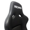 RECARO SEAT (TUV) POLE POSITION- ARTIFICIAL LEATHER BLACK VINYL COMPLETE PILOT & CO-PILOT