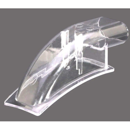 COVER PLATE & VENTILACIÓN FORZADA PERFIL BAJO BOQUILLA - HP6/GT6 TRANSPARENTE CASCO BELL