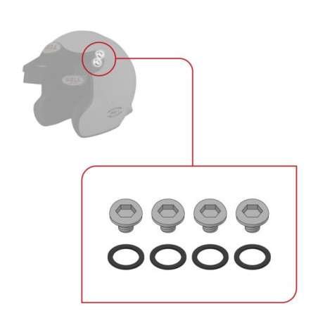 KIT DE ANCLAJES - MAG-1 V10 CASCO BELL