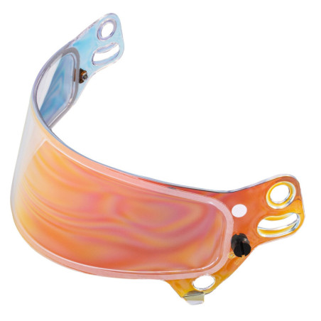 PANTALLA SERIES 7 2MM KC7-CMR - TRANSPARENTE MULTI-CAPA ROJO DSAF CASCO BELL