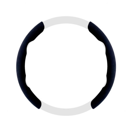 FUNDA DE VOLANTE NEGRA 2 PIEZAS OCC SPORT