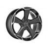 ASPEN HLT RIM 9x20 5x108 ET 35 MATT BLACK DIAMOND CUT