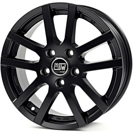 LLANTA MSW 22 6,5x16 4x108 ET 18 NEGRO MATE