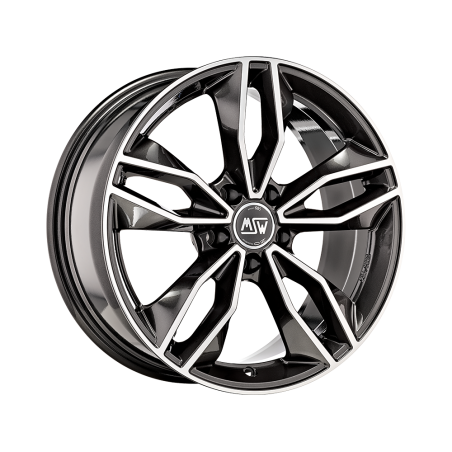 LLANTA MSW 71 7,5x17 5x112 ET 35 GRIS BRILLANTE PULIDO
