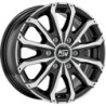 RIM MSW 48 VAN 6 HOLES 6,5x16 6x130 ET 62 POLISHED GLOSSY BLACK