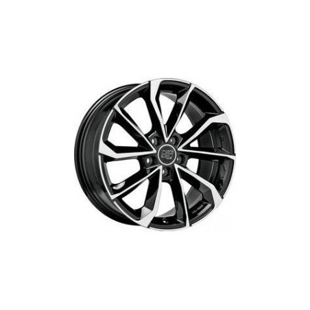 LLANTA MSW 42 7,5x17 5x110 ET 35 NEGRO BRILLANTE PULIDO