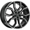 LLANTA MSW 41 8x19 5x108 ET 45 NEGRO BRILLANTE PULIDO