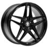 SPARCO RECORD 8x19 5x112 ET 35 GLOSS BLACK WHEEL