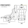 ASIENTO RECARO (FIA) POLE POSITION - VELOUR ROJO PILOTO&COPILOTO