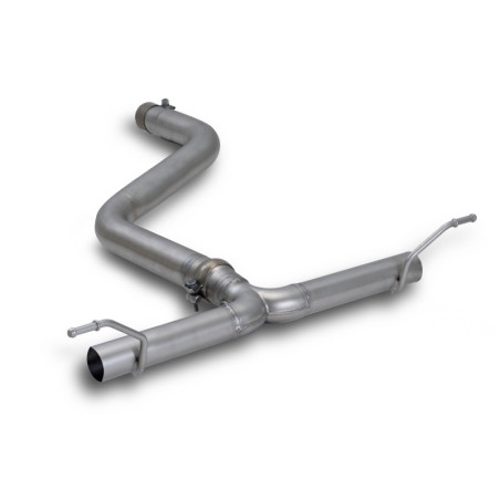 ESCAPE TRASERO REMUS DUPLEX TIPO RACING