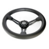 VOLANTE SEMIDESPLAZADO MOD. CLASSIC PIEL DE NAPPA BRAZOS NEGROS OCC MOTORSPORT