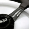 VOLANTE SEMIDESPLAZADO MOD. CLASSIC PIEL DE NAPPA BRAZOS NEGROS OCC MOTORSPORT